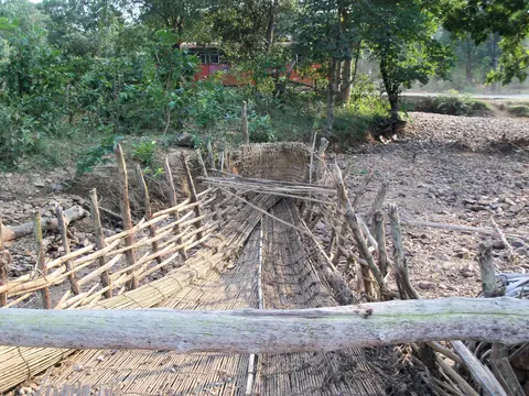 तेले  A fish trap